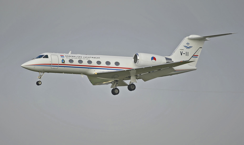 Gulfstream IV, V-11, of the Royal Netherlands Air Force